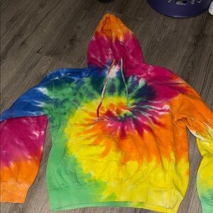 Exist Multicolor Tie-Dye Hoodie